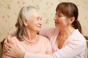 senior in home care